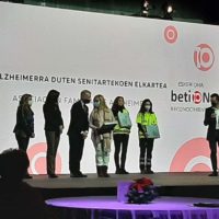 AFA Bizkaia galardonada por su contribución al programa Betion